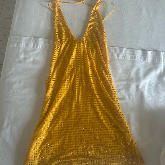 Oh Polly Eleodora Hotfix Mini Dress - Picture 4 of 5